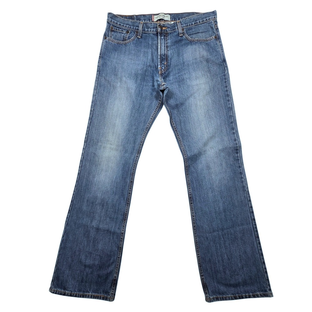 Vintage Levi's 527 Jeans Y2K Mens 36x34 Blue Low Rise Boot Fit Denim Pants